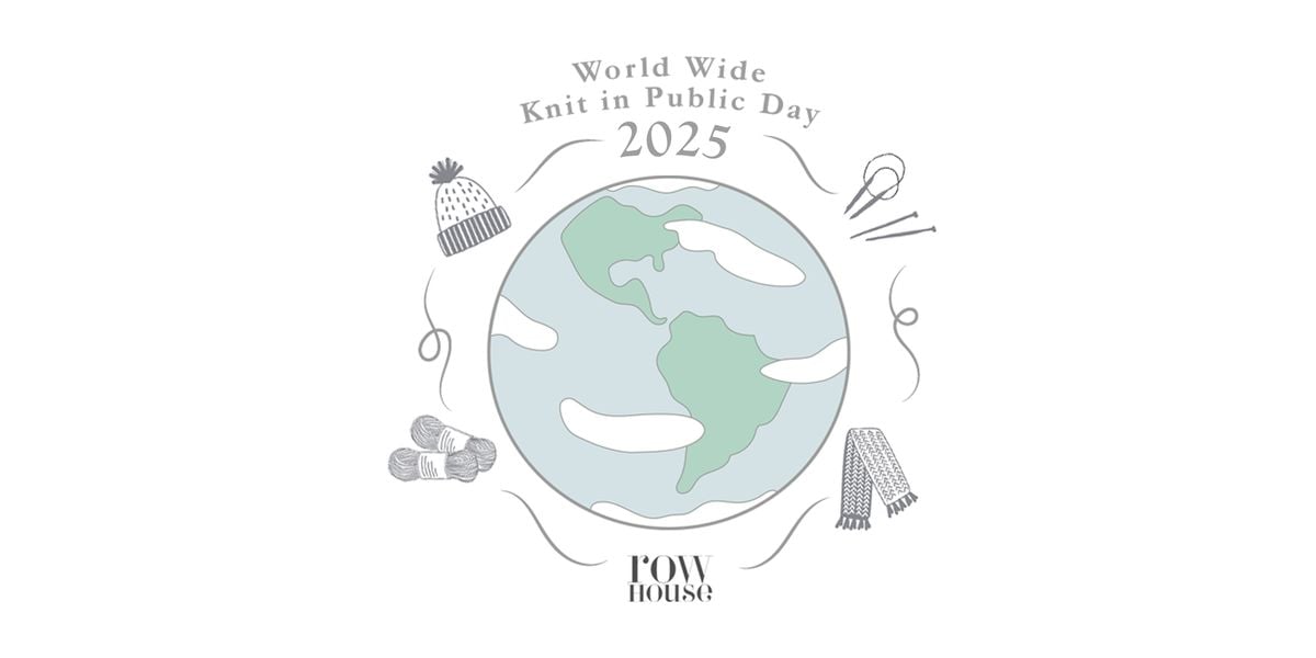 Row House's Worldwide Knit in Public Day 2025 Celebration, 14 June | Event in Bellevue | AllEvents