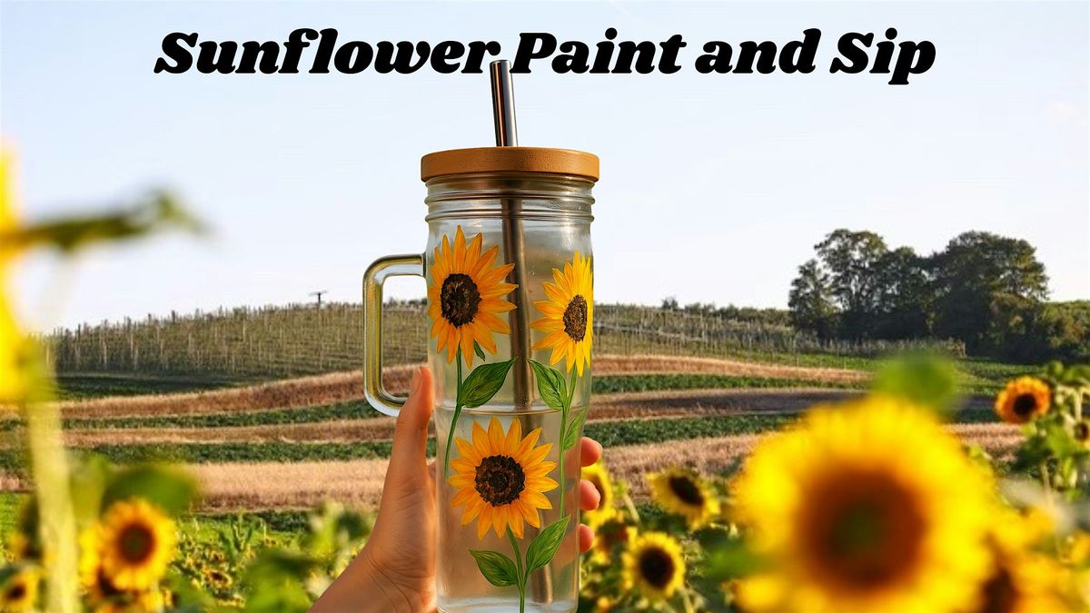 SUNFLOWER PAINT AND SIP SESSION TWO, 3 August | Event in Middlefield | AllEvents