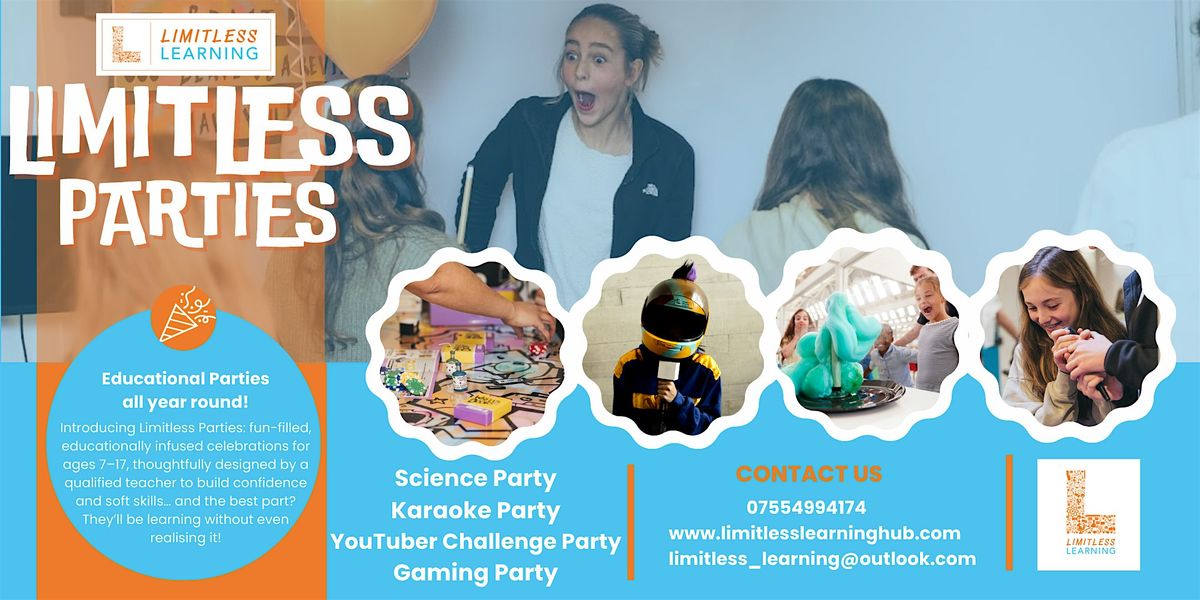 Limitless Parties! | Event in Worcester | AllEvents