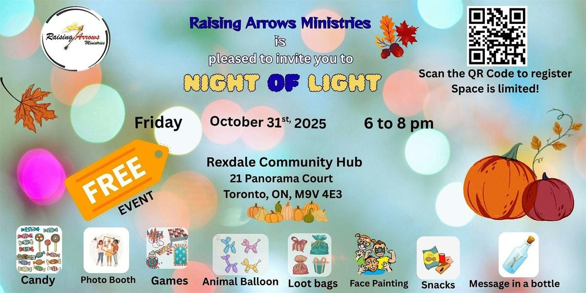 Night Of Light, 31 October | Event in Toronto | AllEvents