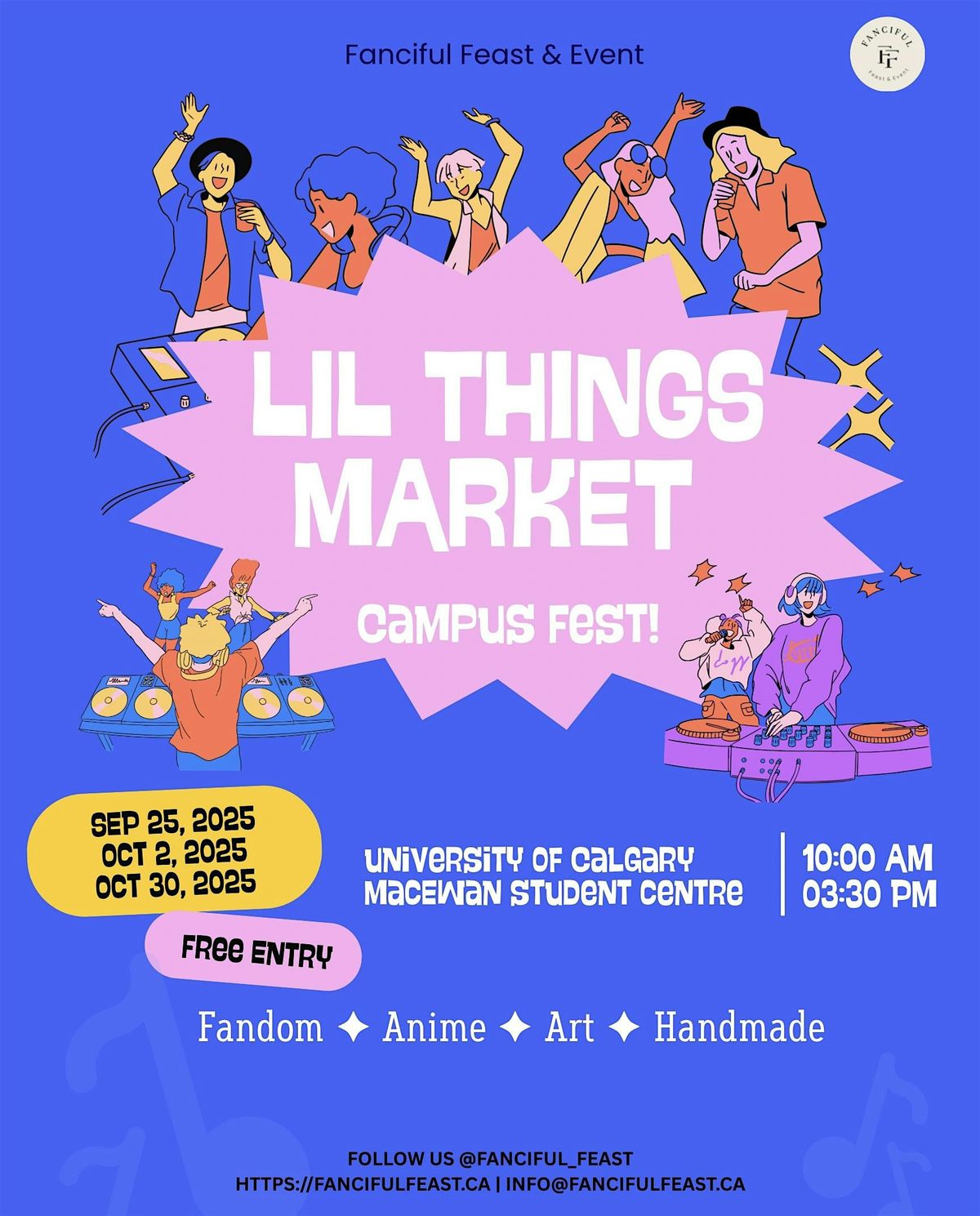 LIL Things Market — Anime, Art & All Things Cute at UCalgary | Event in Calgary | AllEvents