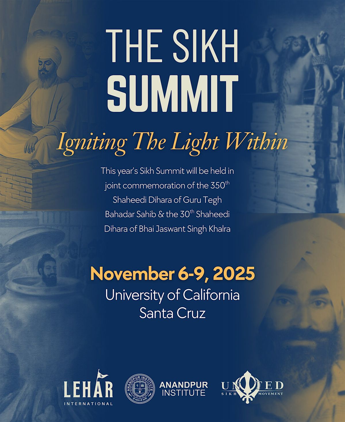 The Sikh Summit: Igniting the Light Within, 6 November | Event in Santa Cruz | AllEvents