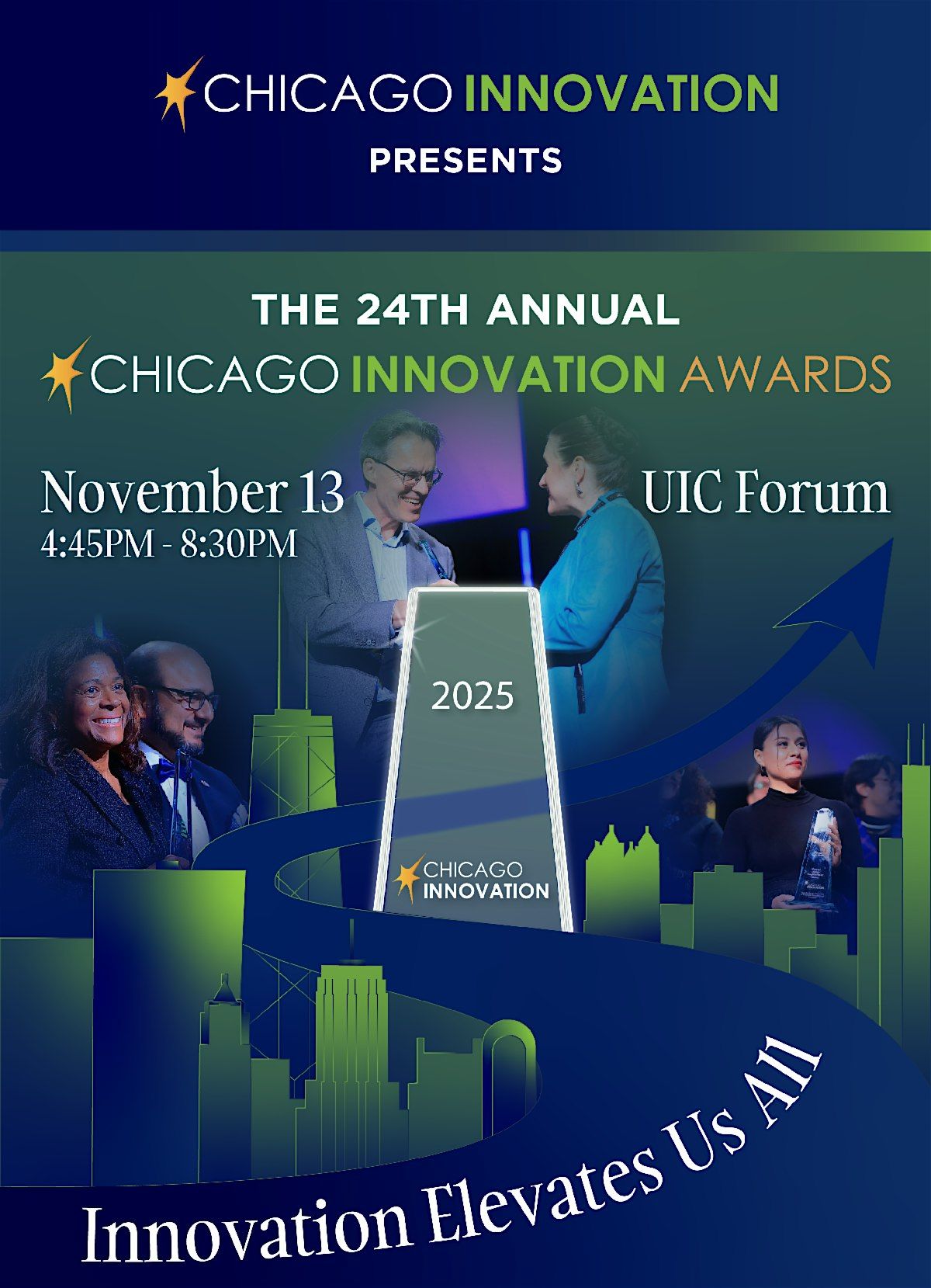 The 24th annual Chicago Innovation Awards, 13 November | Event in Chicago | AllEvents