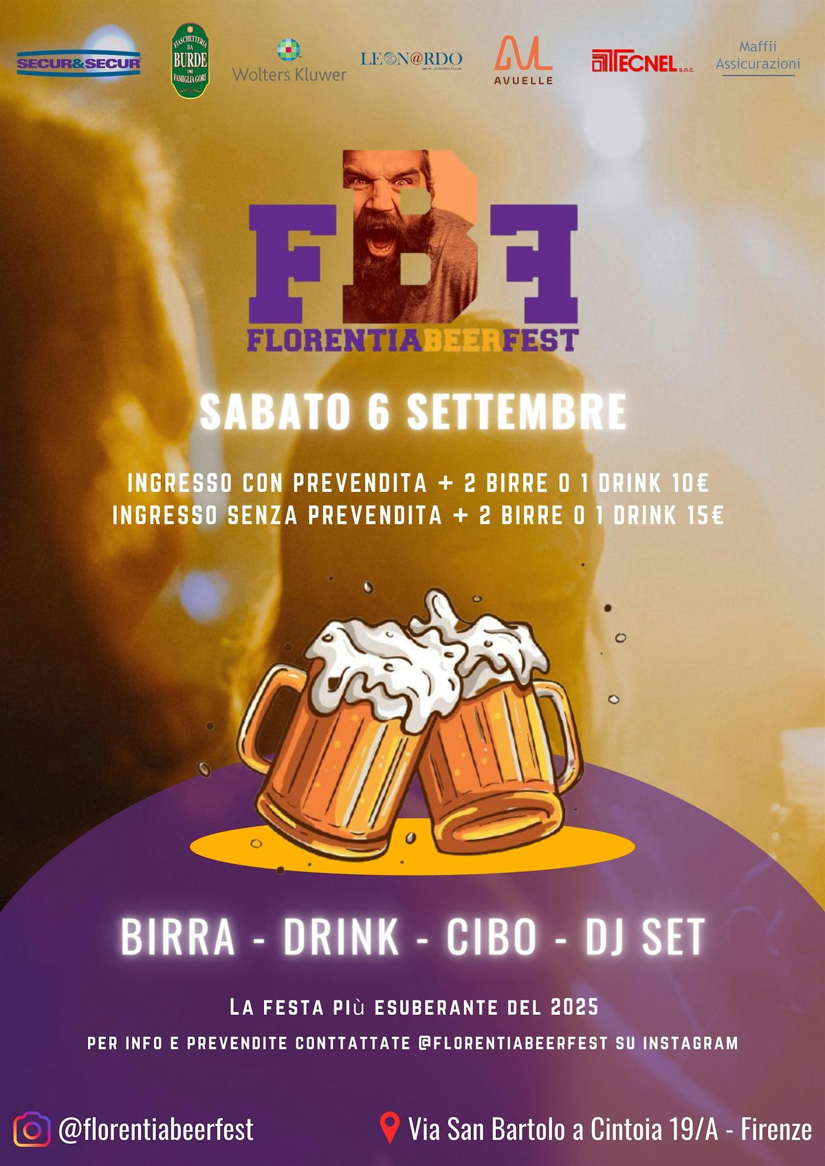 Florentia Beer Fest 2025, 6 September | Event in Firenze | AllEvents