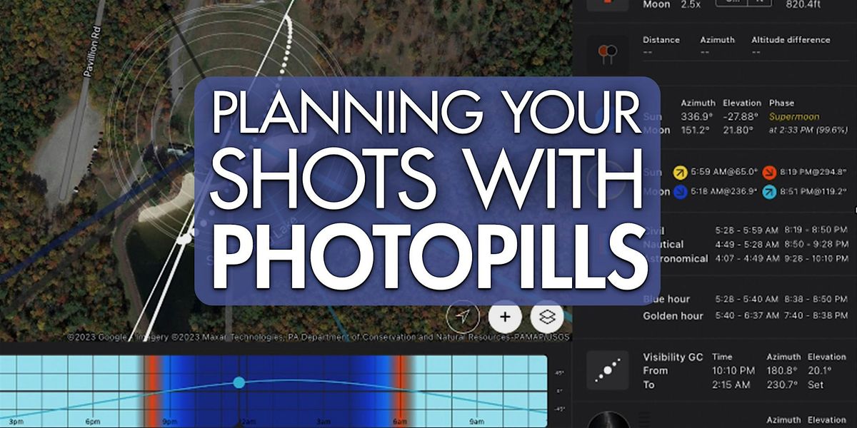 Get started with PhotoPills: planning and calculator app for photographers, 23 August | Event in Allentown