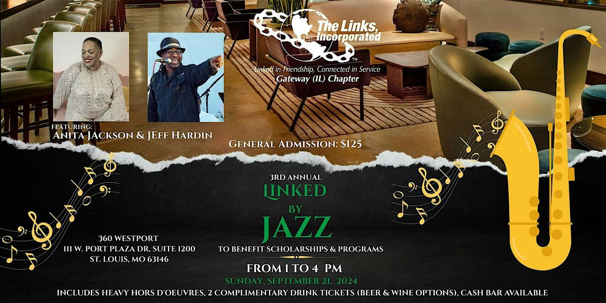 3rd Annual Linked by Jazz, 21 September | Event in St. Louis | AllEvents