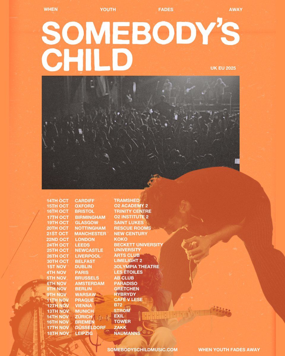 Somebody's Child Cardiff Tickets, 14 October | Event in Cardiff | AllEvents