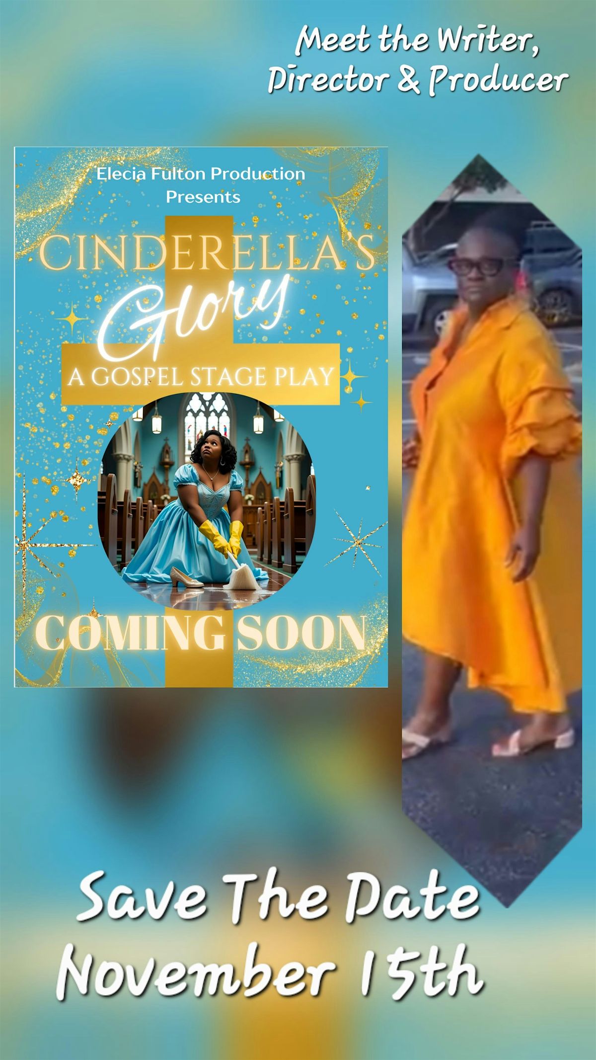The Elecia Fulton Productions  "Cinderella's Glory", 15 November | Event in Conyers | AllEvents
