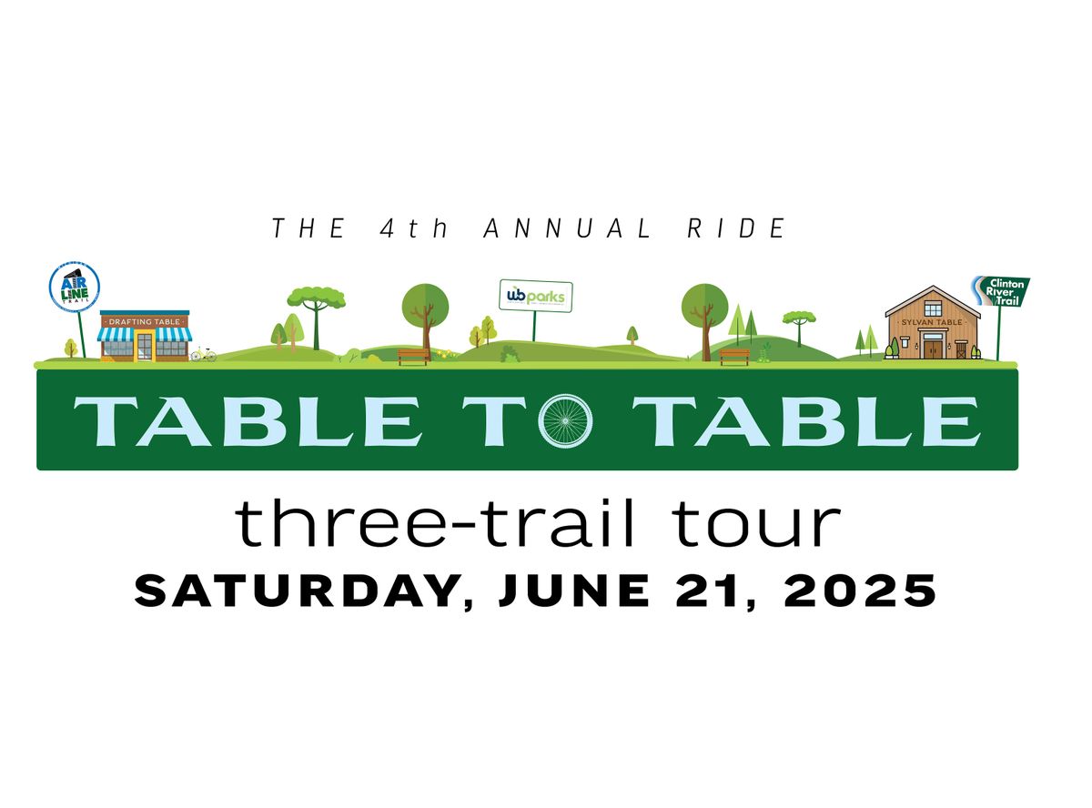 Table to Table Ride 2025, 21 June | Event in Wixom | AllEvents