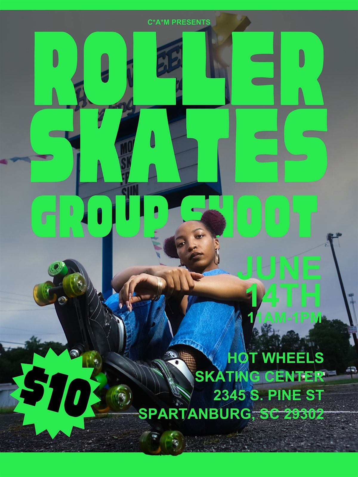 C*A*M - Skating Group shoot, 14 June | Event in Spartanburg | AllEvents
