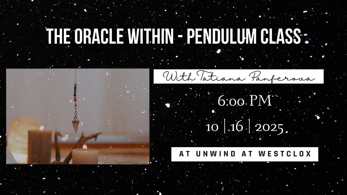 The Oracle Within - Pendulum Class, 16 October | Event in Peru | AllEvents