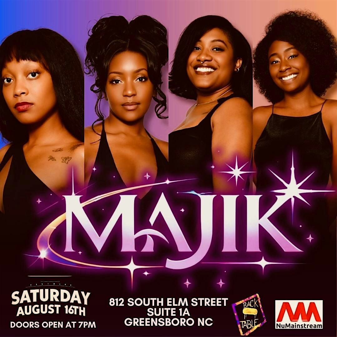 Ladies Night at Back Table Presents Majik, 16 August | Event in Greensboro | AllEvents