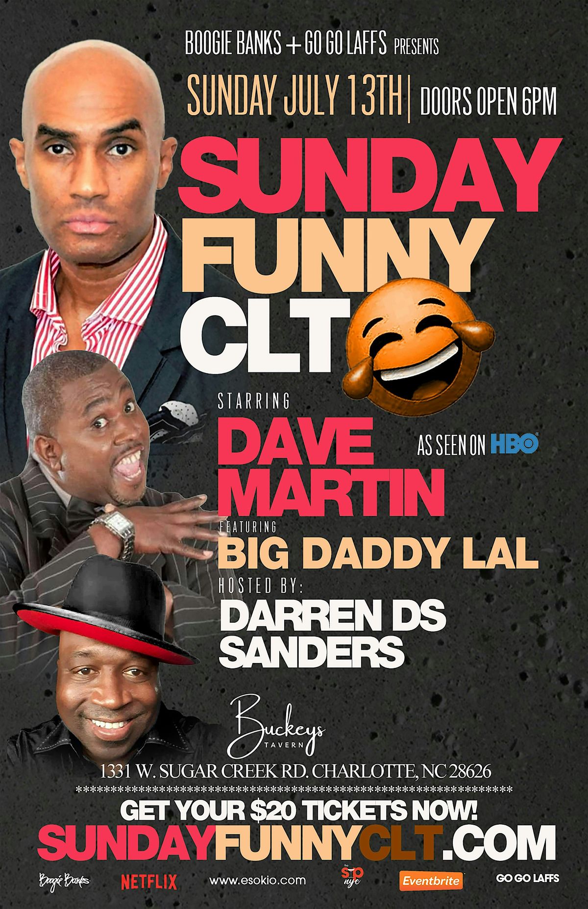 SUNDAY FUNNY CLT, 13 July | Event in Charlotte | AllEvents