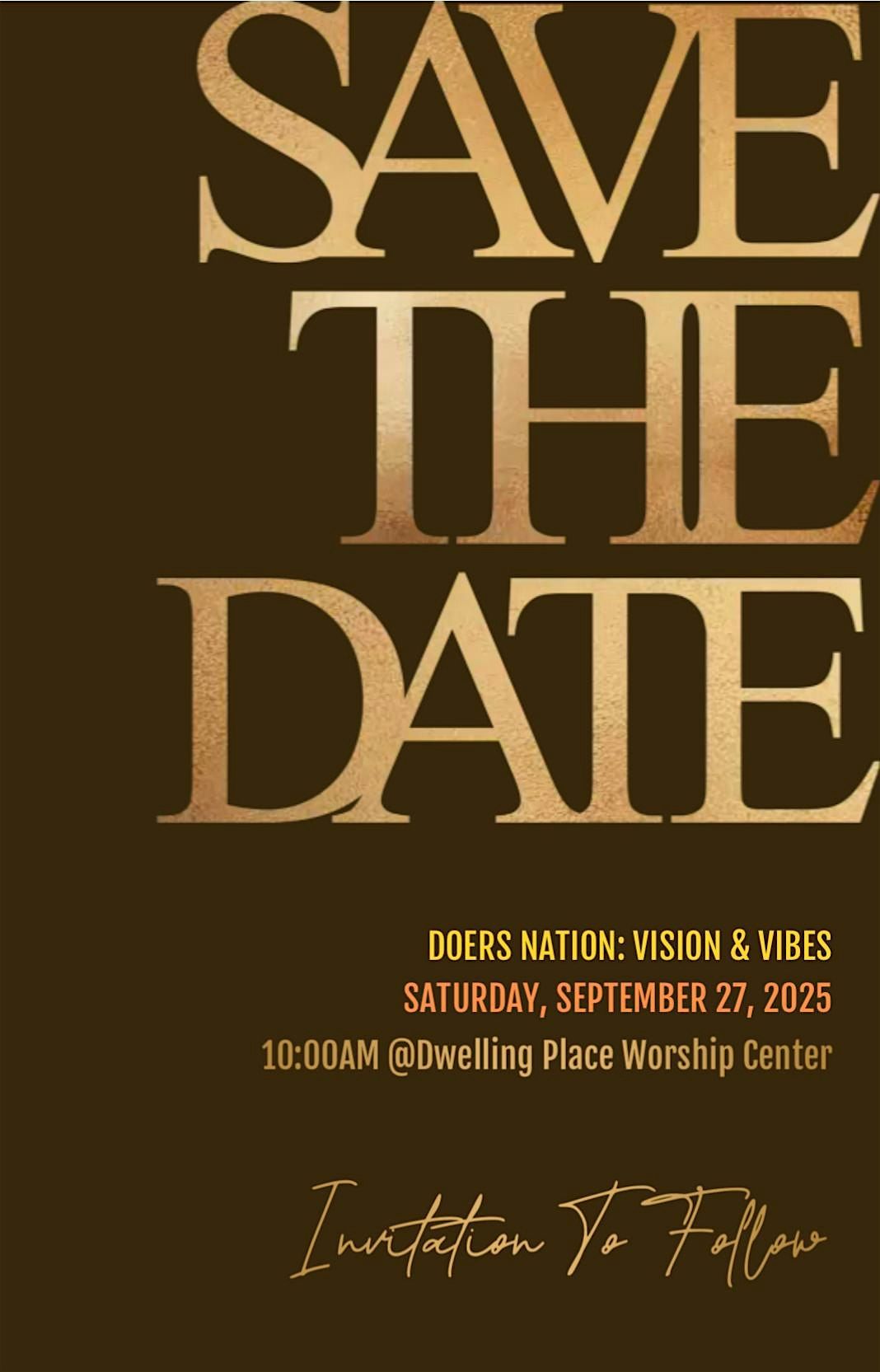 DOERS Nation: Vision & Vibes, 27 September | Event in Yorktown | AllEvents