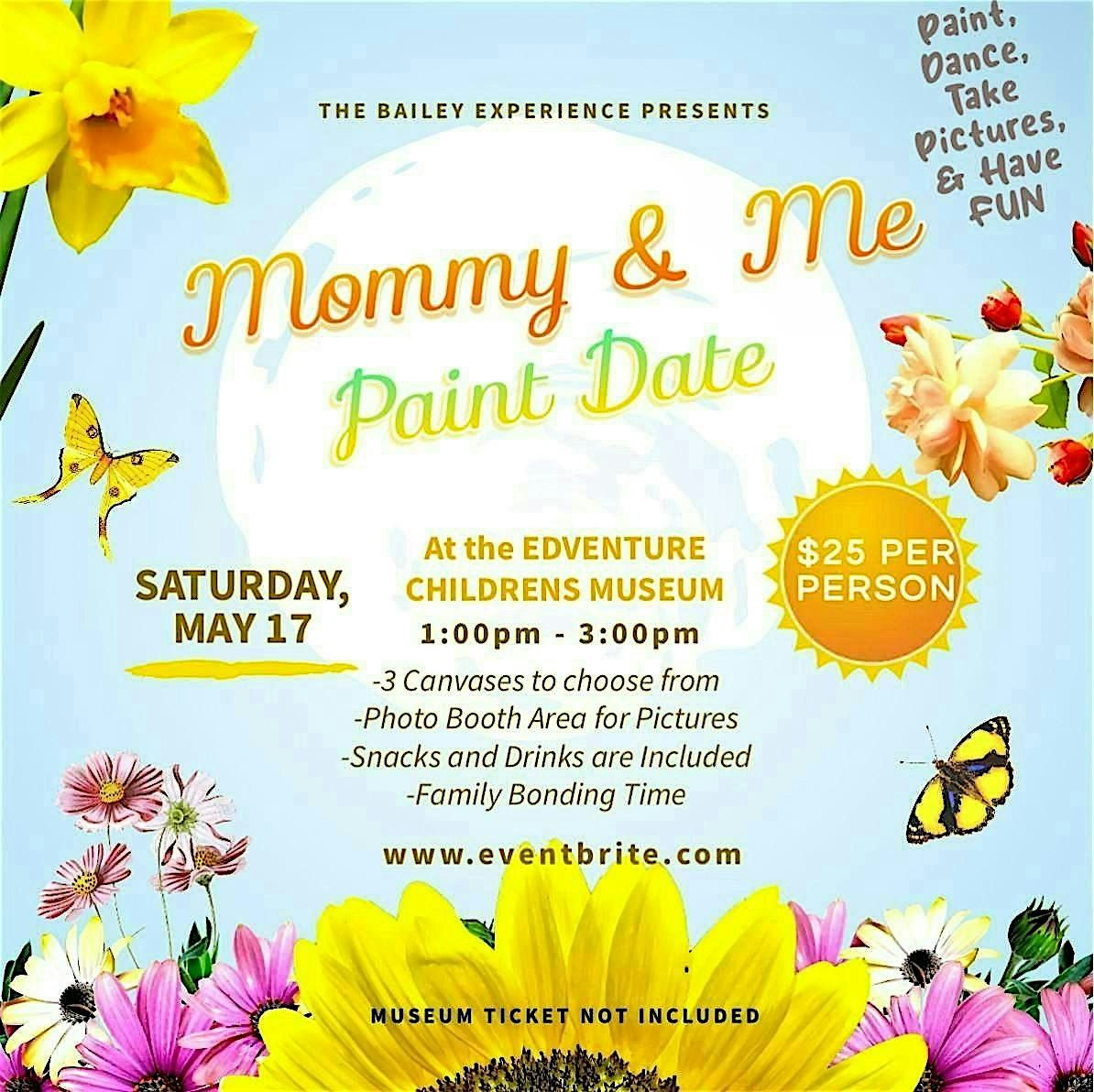 Mommy & Me Paint Date Spring Edition, 17 May | Event in Columbia | AllEvents