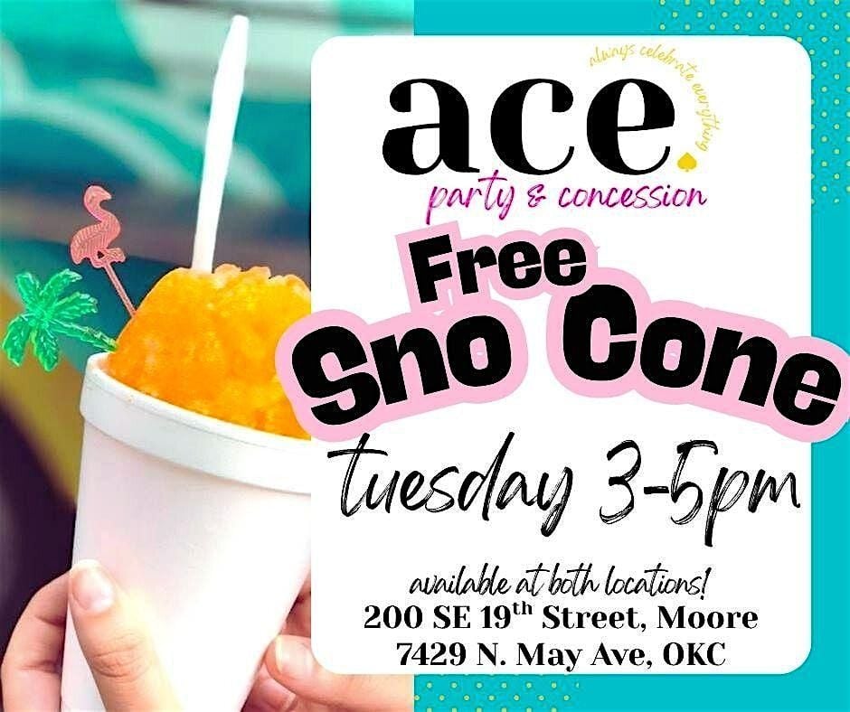 Back to School Sno Cone Party, 12 August | Event in Moore | AllEvents