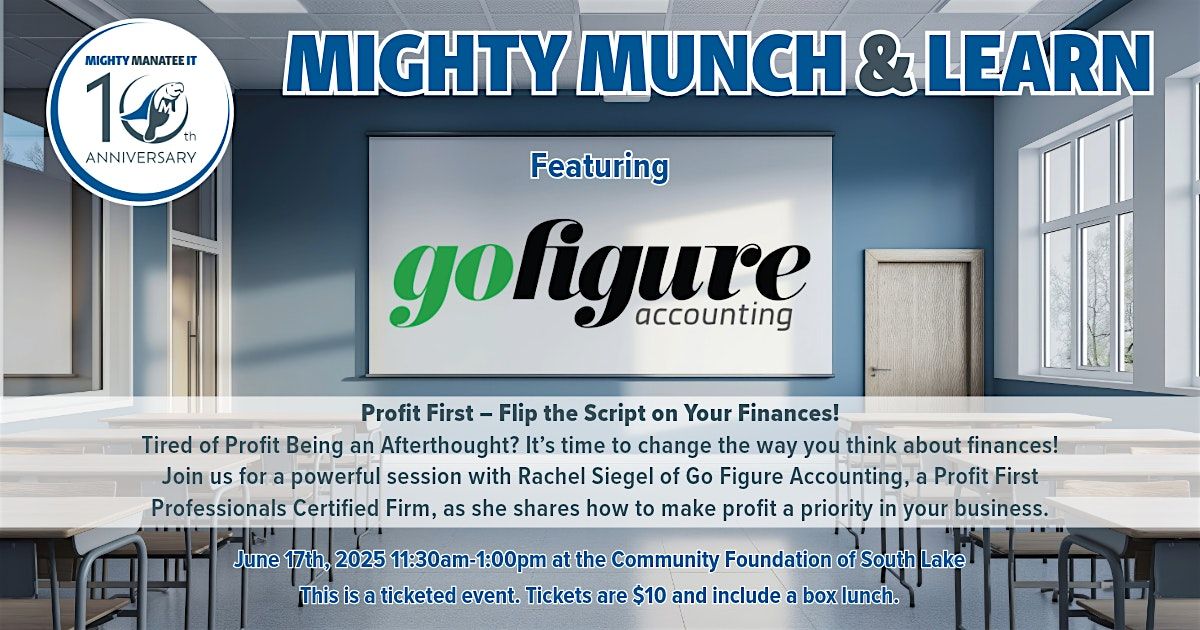 Profit First – Flip the Script on Your Finances!, 17 June | Event in Clermont | AllEvents