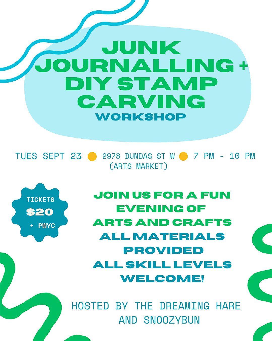 Junk Journalling & DIY Stamp Making Workshop | Event in Toronto | AllEvents
