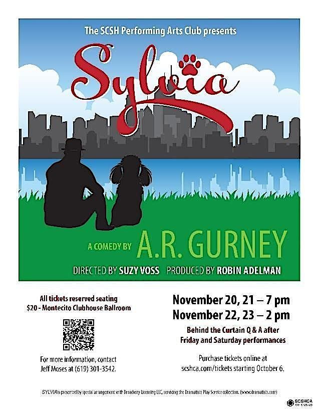 Sylvia, a comedy by A. R. Gurney, 21 November | Event in Indio | AllEvents