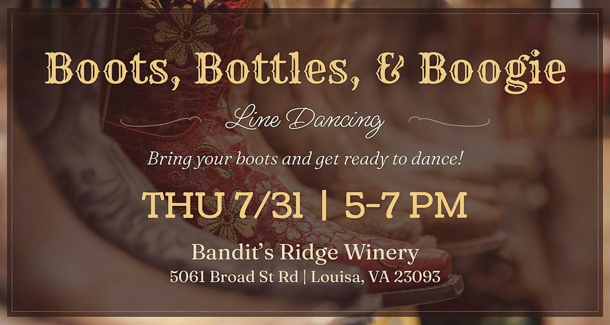 Boots, Bottles, & Boogie, 31 July | Event in Louisa | AllEvents