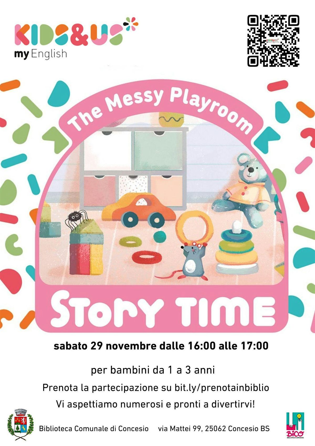Babies storytime, 29 November | Event in Concesio | AllEvents