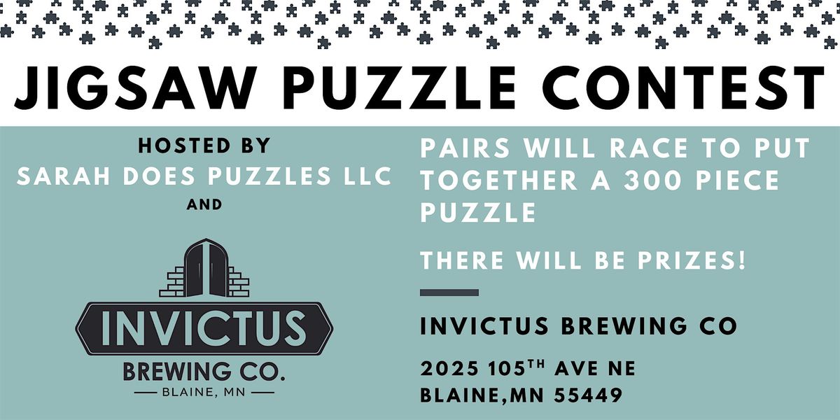 Pairs Jigsaw Puzzle Contest at Invictus Brewing Co - May 2025 | Event in Blaine | AllEvents