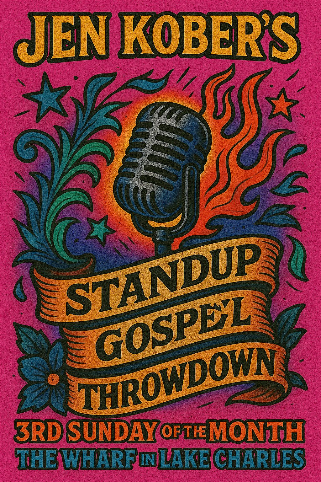 Jen Kober's Standup Gospel Throwdown, 22 June | Event in Lake Charles | AllEvents