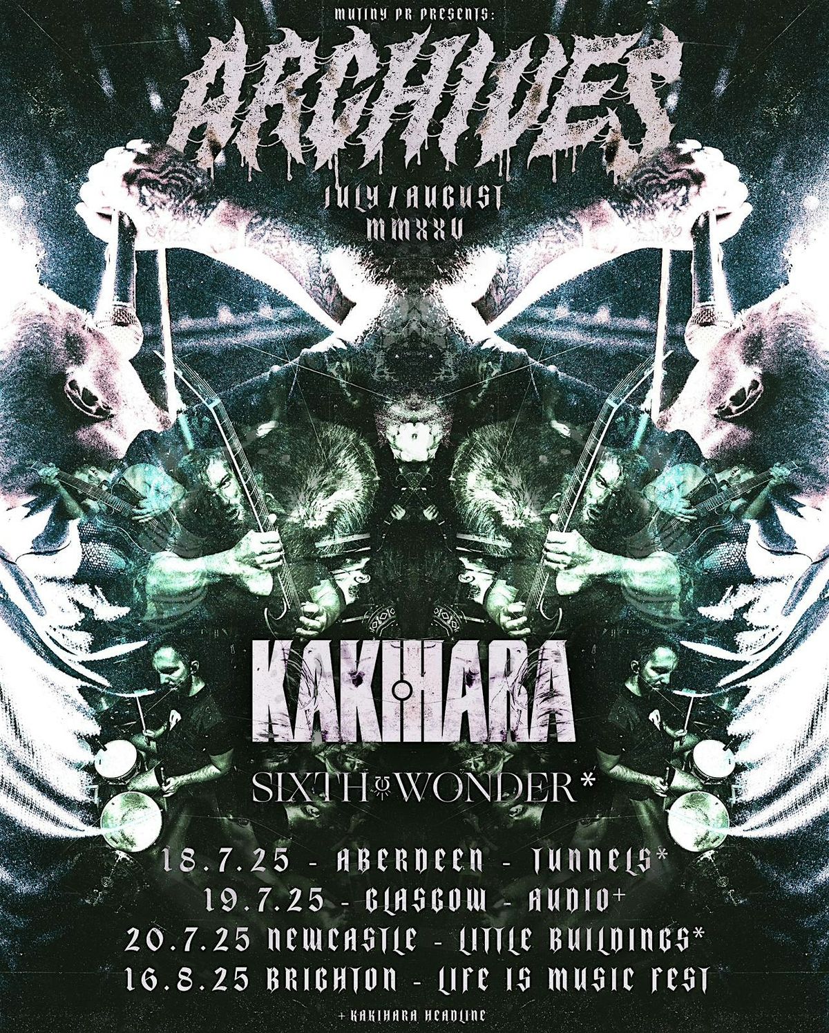 ARCHIVES & Sixth Wonder + Support / Live @ Little Buildings , Newcastle, 20 July | Event in Newcastle upon Tyne