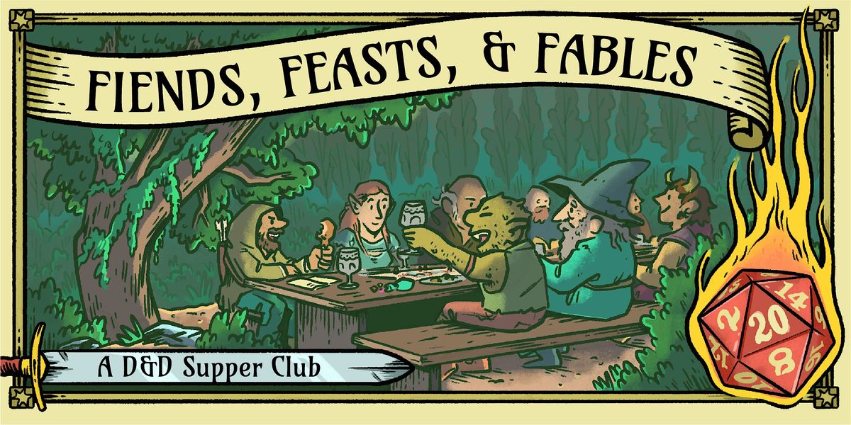 Fiends, Feasts, and Fables - a Dungeons and Dragons Supper Club, 16 November | Event in Santa Ynez | AllEvents