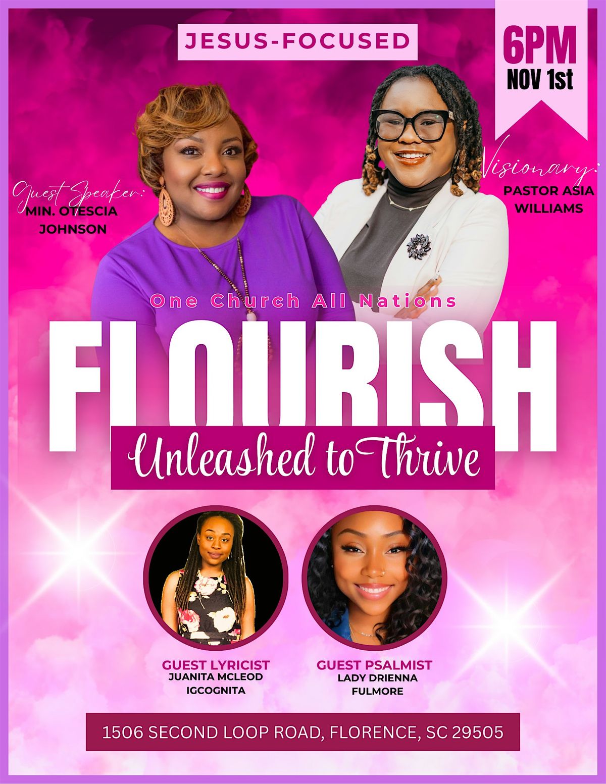 Flourish- Unleashed to Thrive, 1 November | Event in Florence | AllEvents