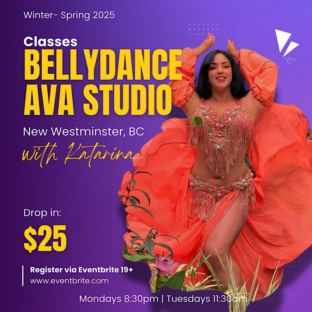 Weekly Bellydance Classes with Katarina and Juliana #newwestminsterbc | Event in New Westminster | AllEvents