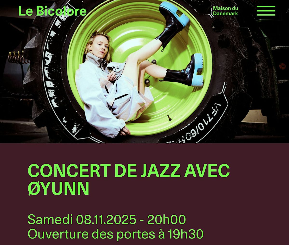 CONCERT DE JAZZ AVEC ØYUNN, 8 November | Event in Paris | AllEvents