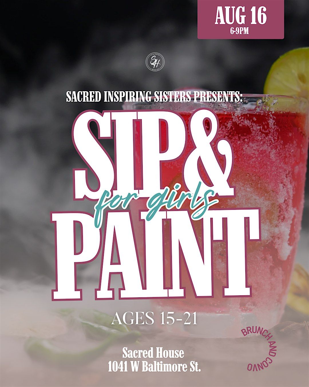 Sip and Paint, 16 August | Event in Baltimore | AllEvents