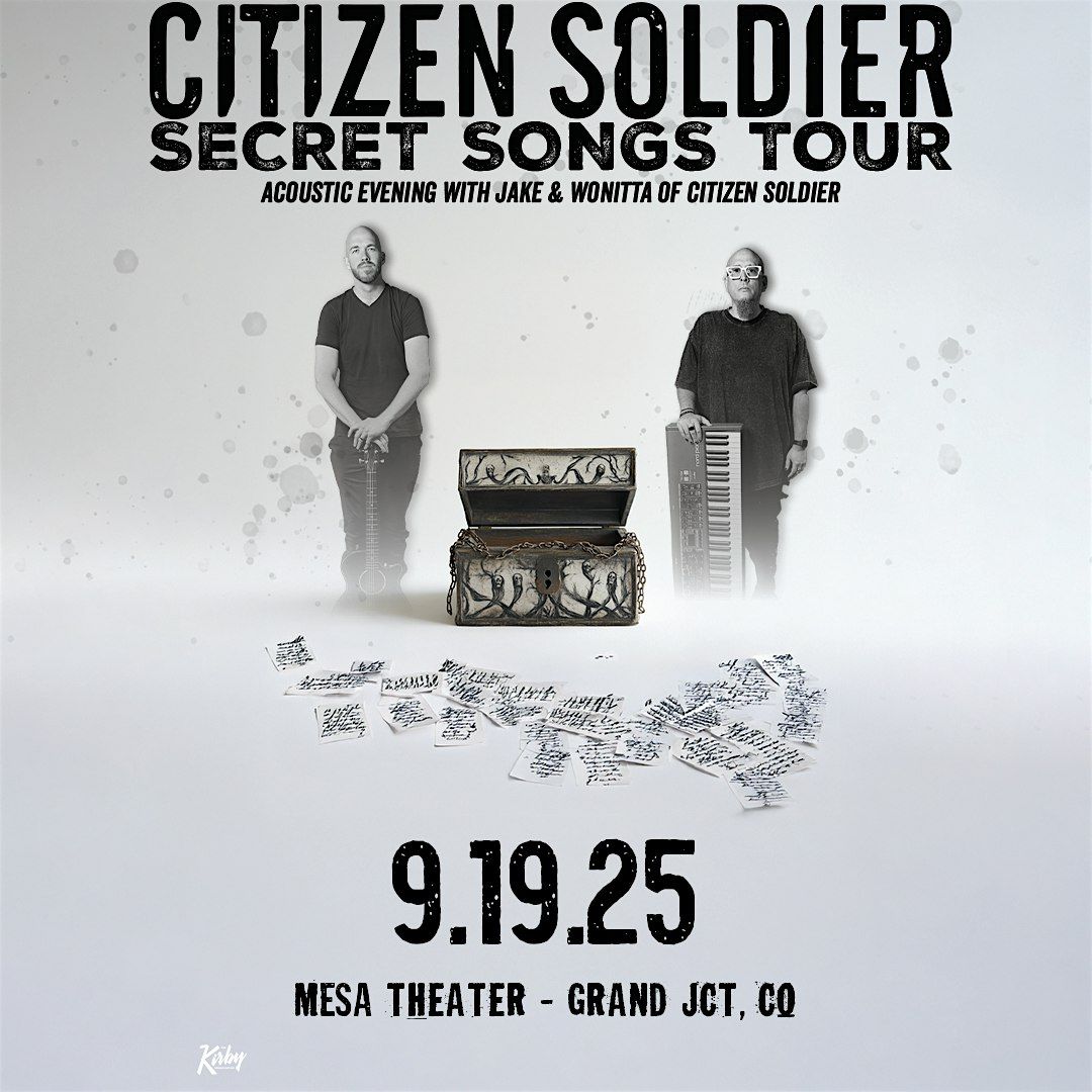 Citizen Soldier The Secret Songs Tour:, 19 September | Event in Grand Junction | AllEvents