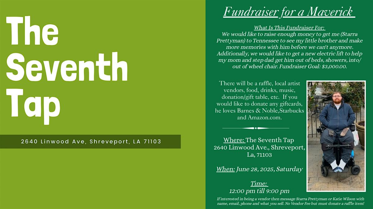 Fundraiser For A Maverick, 28 June | Event in Shreveport | AllEvents