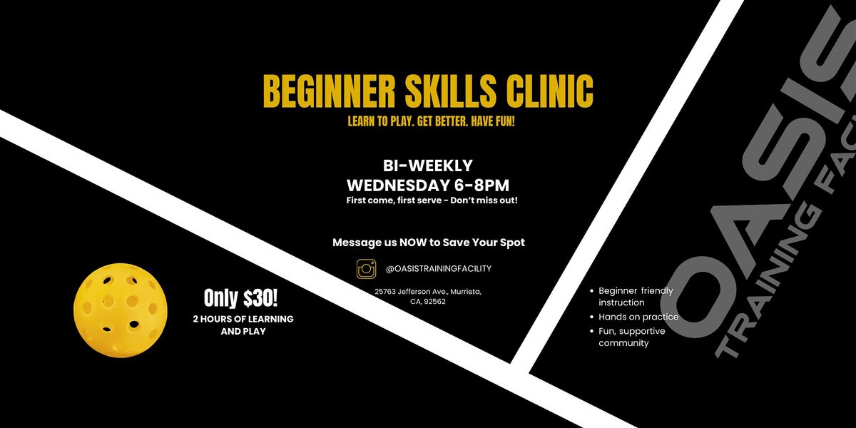 Beginner Skills Clinic | Event in Murrieta | AllEvents