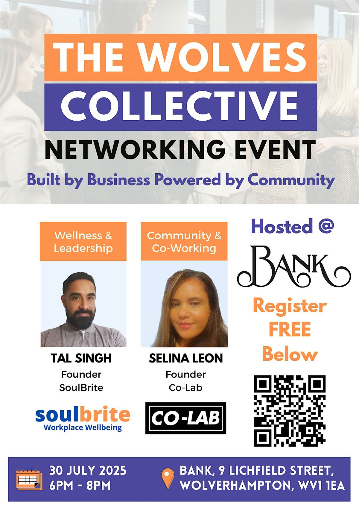The Wolves Collective Networking Event, 12 November | Event in Wolverhampton | AllEvents