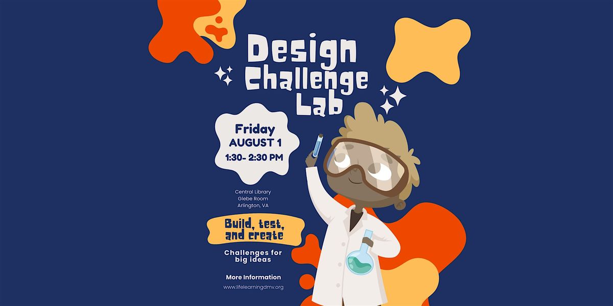 Design Challenge, 1 August | Event in Arlington | AllEvents