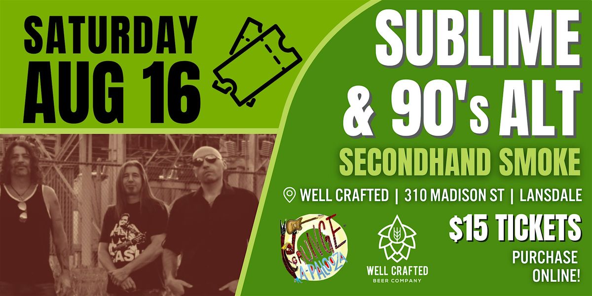 Sublime Show Featuring Secondhand Smoke Live, 16 August | Event in Lansdale | AllEvents