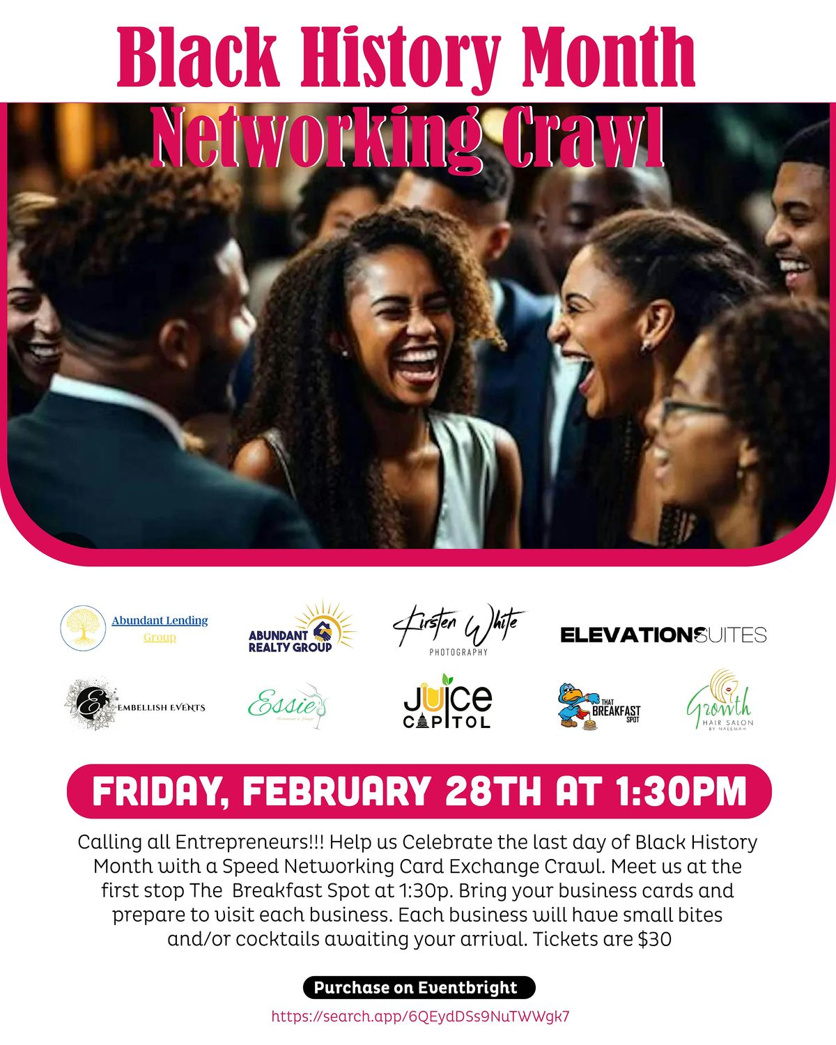 Copy of Speed Networking & Card Exchange Business Crawl, 28 June | Event in Audubon | AllEvents