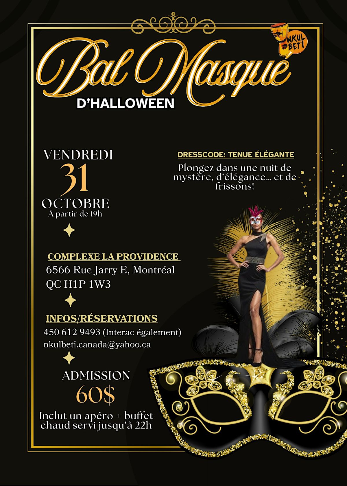 BAL MASQUÉ D'HALLOWEEN
