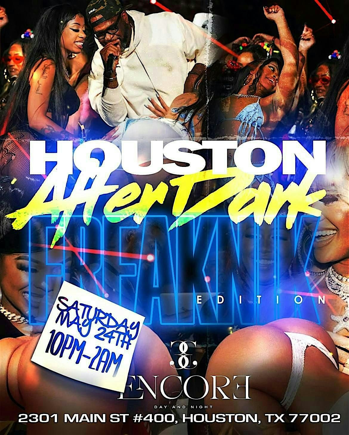 Houchella After Dark @ Encore x Houston Memorial Day Weekend, 24 May | Event in Houston | AllEvents