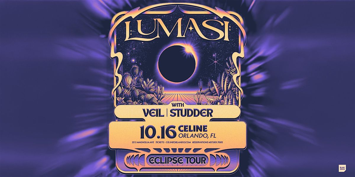 Lumasi's Eclipse Tour | Thurs 10.16.25, 16 October | Event in Orlando | AllEvents