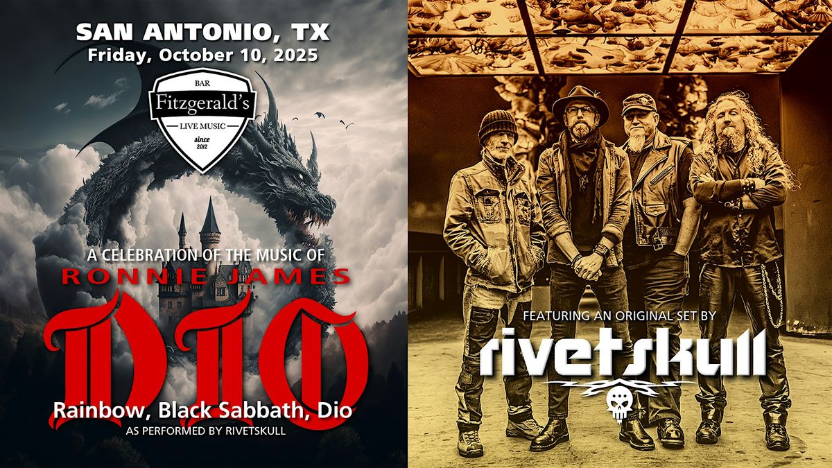 RivetSkull presents a Celebration of the Music of Ronnie James Dio, 10 October | Event in San Antonio | AllEvents