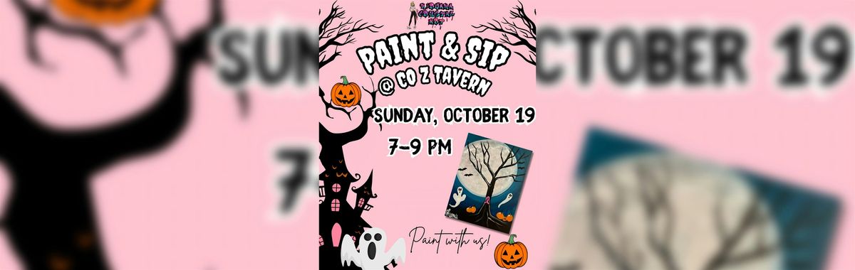 Halloween Paint & Sip, 19 October | Event in Pittsburgh | AllEvents