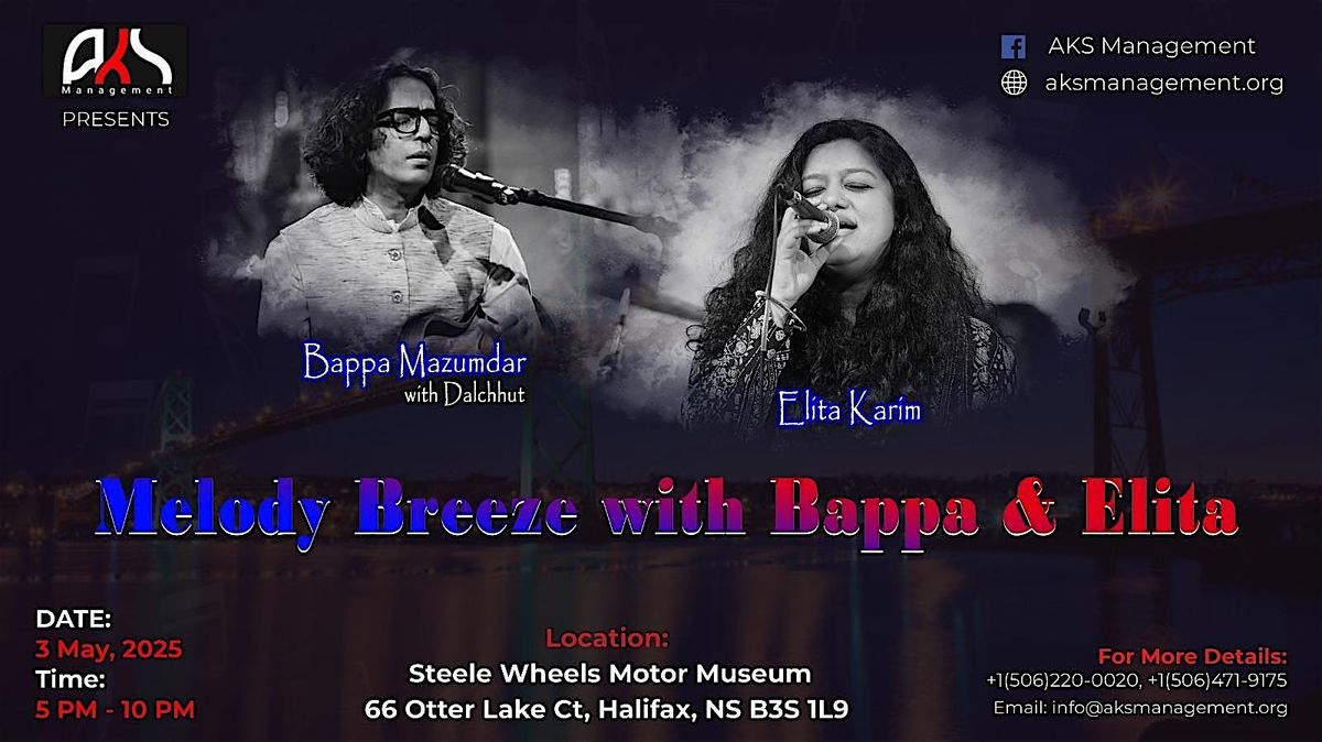 Melody Breeze With Bappa And Elita | Event in Halifax | AllEvents