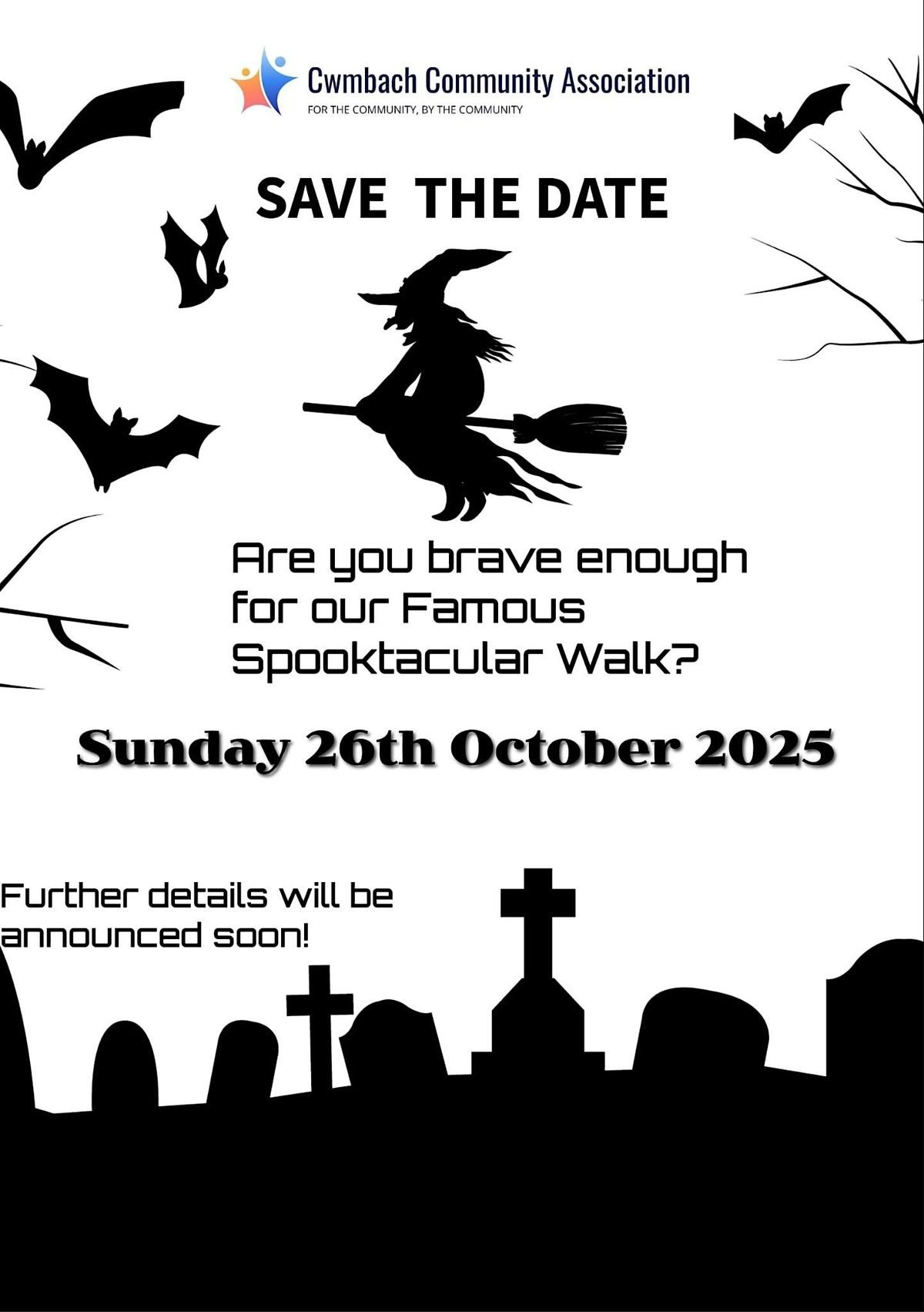 Cwmbach Sppoktacular Walk, 26 October | Event in Aberdare | AllEvents