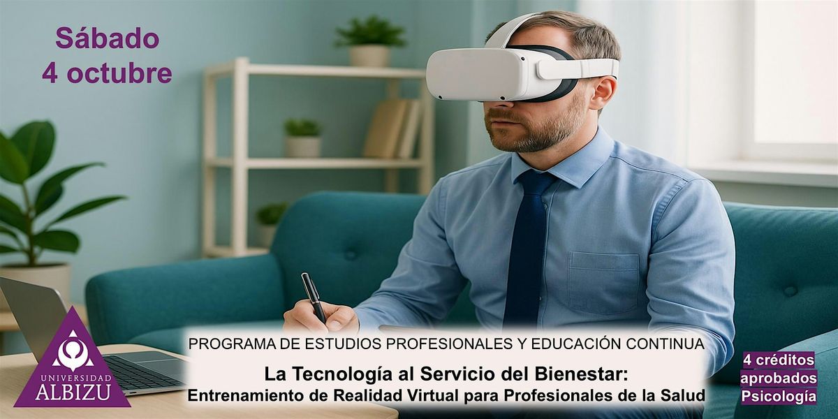 Entrenamiento de Realidad Virtual para Profesional, 4 October | Event in San Juan | AllEvents
