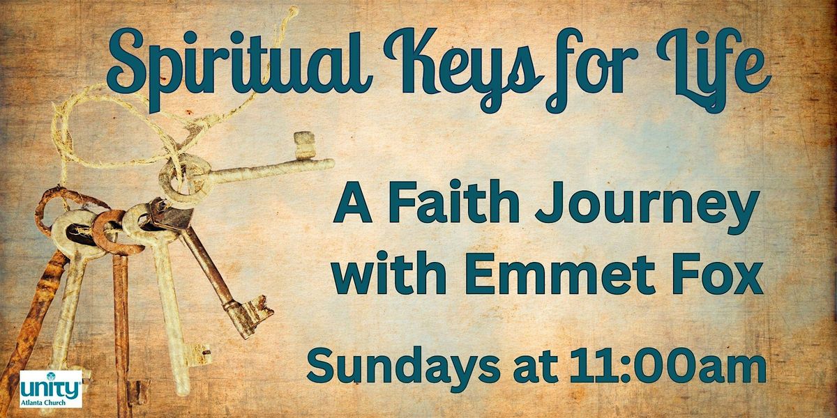 "Spiritual Keys for Life" - Fall Faith Message Series, 12 October | Event in Peachtree Corners | AllEvents
