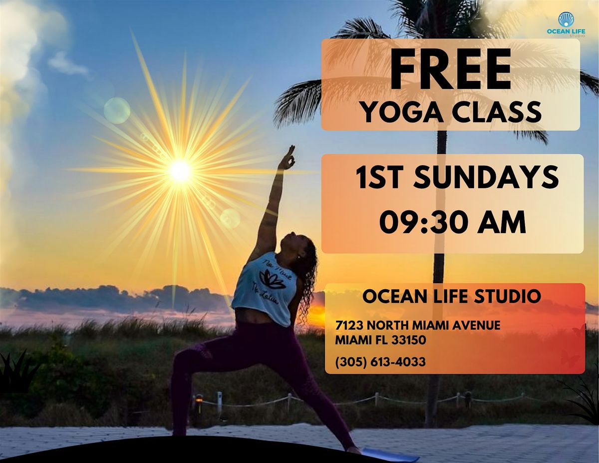 Free Yoga Class Every 1st Sunday | Event in Miami | AllEvents
